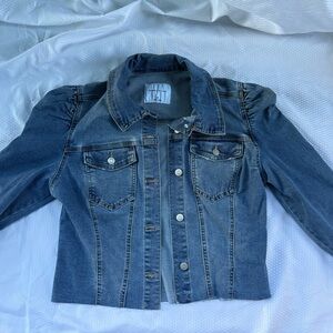 Celebrity Pink Light Blue Denim Jacket